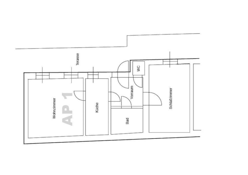 70M² Grosses Apartment Mit Gartenzugang Відень Екстер'єр фото